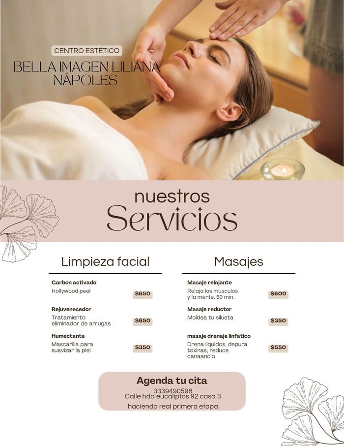 Sesión de spa y masaje relajante