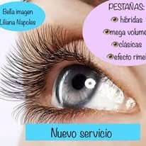Aplicación de extensiones de pestañas híbridas y mega volumen